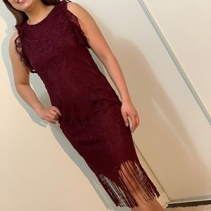 GTW Party dress (Maroon color)